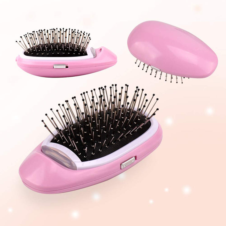 Portable Electric Ionic Hairbrush