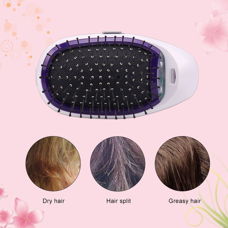 Portable Electric Ionic Hairbrush